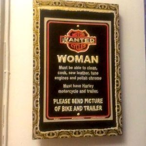 “Wanted” woman painted onto Arturo Fuente cigar box by hand.